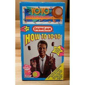 How to Yo Yo Extravaganza VHS Arne Dixon Instructional Video Duncan Tricks Sheet